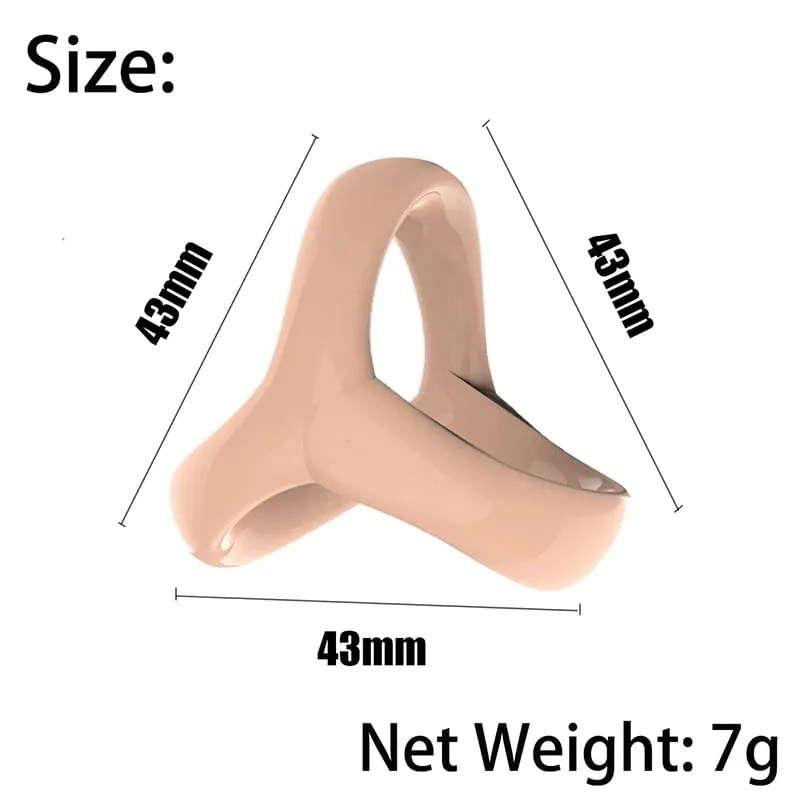 Männliche Penisringe, wiederverwendbar, Silikon, Samenverschlussring, stärkere Erektion, Penisring, Penisring, sexy Sexspielzeug für Männer, Spielzeug für Erwachsene — image 3