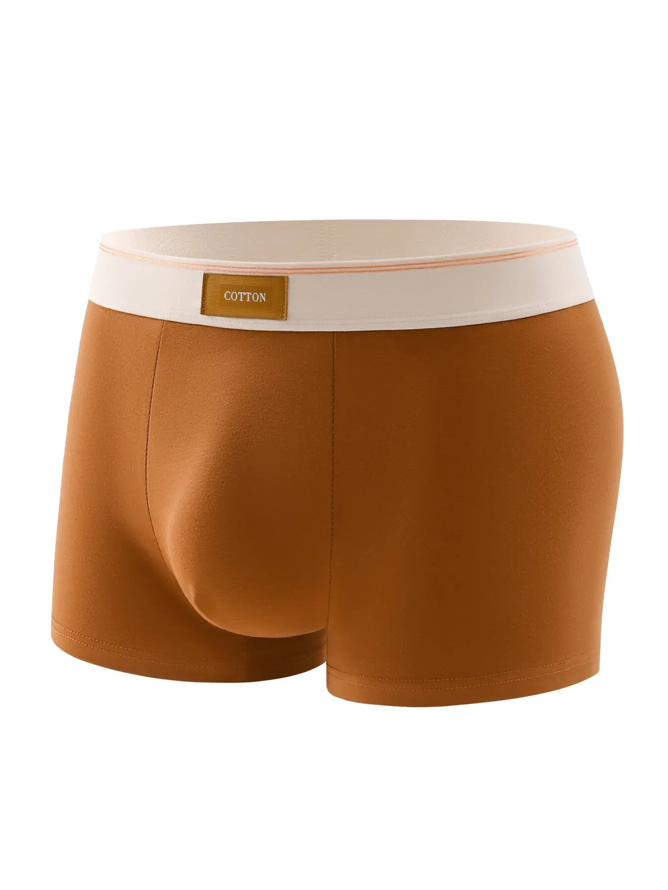 Boxer da uomo in cotone di alta qualità 3 pezzi Boxer sportivi morbidi e sani Casual alla moda Pantaloncini da uomo alla moda Biancheria intima — image 8