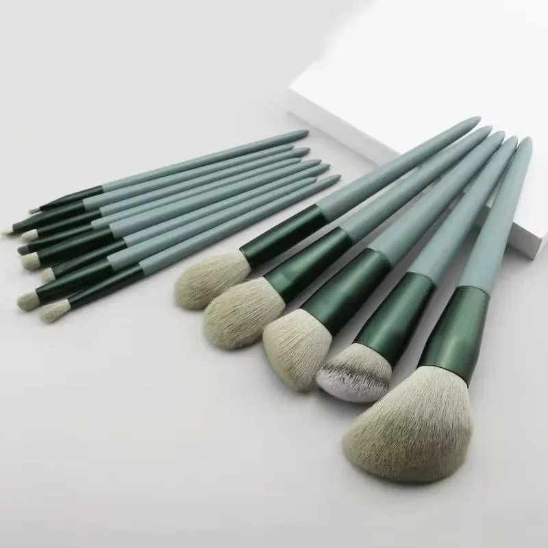 13/15 PIÈCES Ensemble De Pinceaux De Maquillage Ombre À Paupières Fondation Femmes Brosse Cosmétique Fard À Paupières Blush Beauté Doux Maquillage Outils Sac