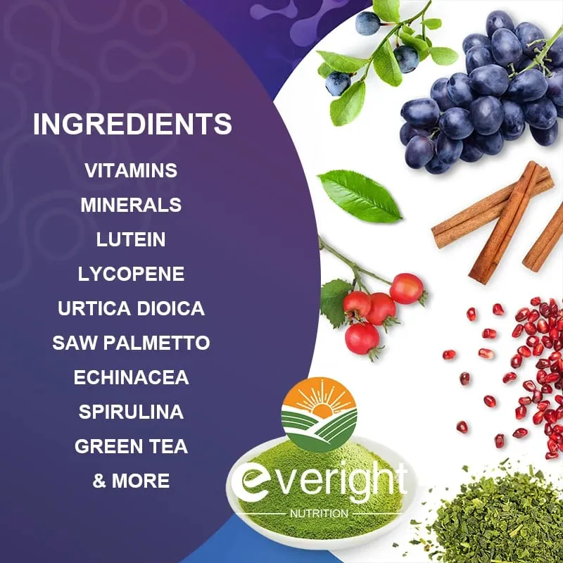 Multivitamin Lelaki – Meningkatkan Imun dengan Vitamin A B12 C D | Tenaga Harian & Bukan GMO — image 3