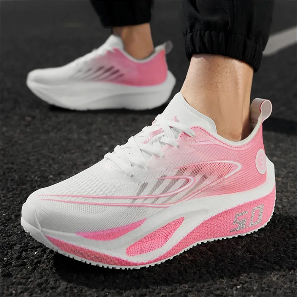 Chaussures de course d'entraînement légères et respirantes en maille pour hommes, baskets athlétiques décontractées antidérapantes pour les Sports de plein air et le Jogging — image 6