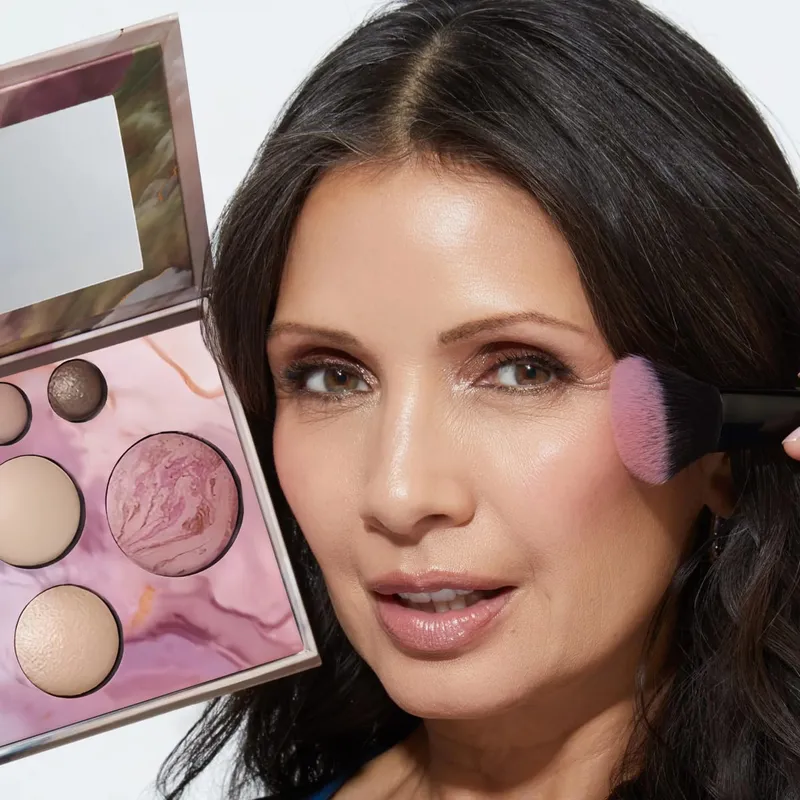 Tuscan Dreams Holiday Baked Starter Kit (4-teilig) – Make-up-Palette für das ganze Gesicht, Grundierung mit Pinseln in limitierter Auflage