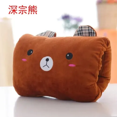 Generic Almohada Calentador De Manos De Felpa De Dibujos Animados, Cojín Suave Y Cálido para Insertar Las Manos, Soporte para La Siesta En La Oficina, Regalo para Adultos — image 18