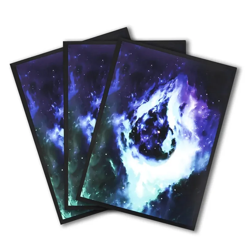60PCS 66*91mm Art Card Sleeves Protezione per carte collezionabili compatibile con MGT/PTCG Protezione per carte con caricamento dall'alto Miglior regalo