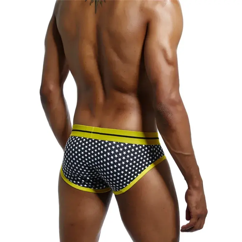Men Underwear Briefs Cotton Printed Sexy Men Boxer Brief Slips Cueca Masculina Panties Calcinha Calzoncillos Hombre Breathable — image 16