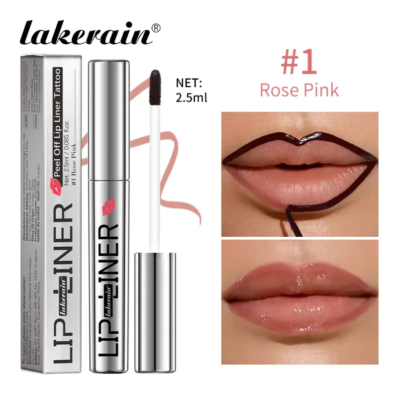 Kupas Noda Bibir Magic Bibir Tatu Tahan Lama Kalis Air Kalis Calit Kalis Pemindahan Kosmetik Matte Lip Liner Pensel