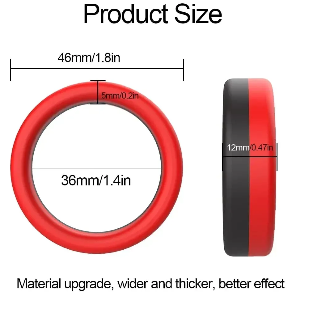 1/3 Pcs Männer Penis Ring Silikon Cock Ringe Männlichen Schloss Ejakulation Hodensack Ball Stretcher Anillo Hombre Cockring Sex Spielzeug Für männer — image 3