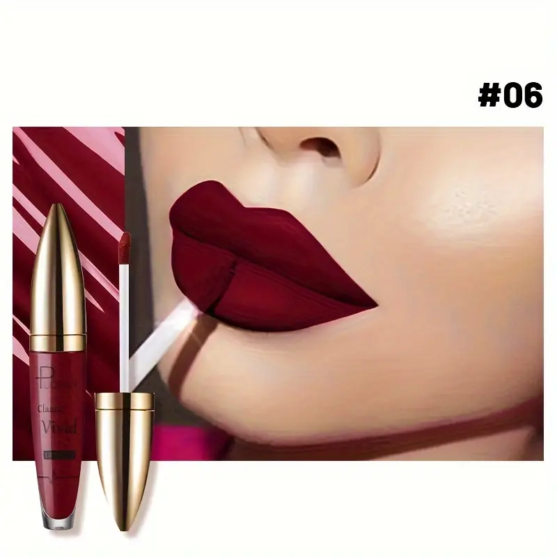 Smalto labbra opaco ad alta pigmentazione - Rossetto liquido a lunga tenuta a prova di sbavature Regali per San Valentino Regalo per la festa della donna