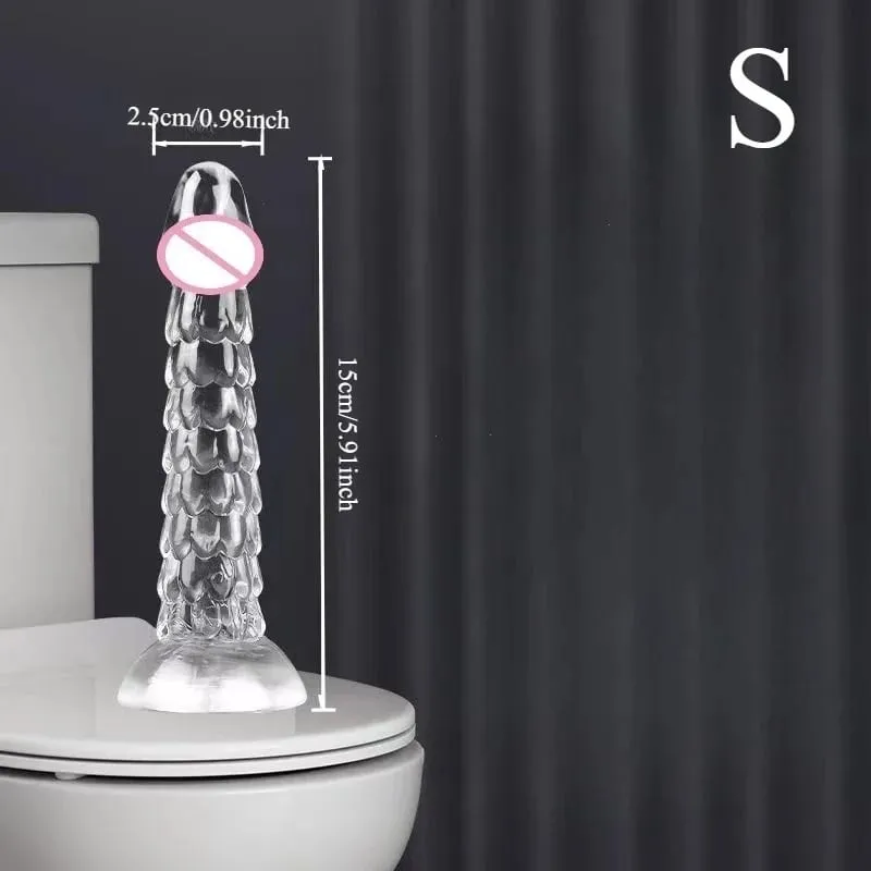 23 cm Ejderha Yapay Penis Vantuz Anal Plug Kırbaç Buttplug Anüs Dilatör Kadın Vajinal Masturbator Butt Plug Seks Oyuncakları Kadın Erkek — image 9
