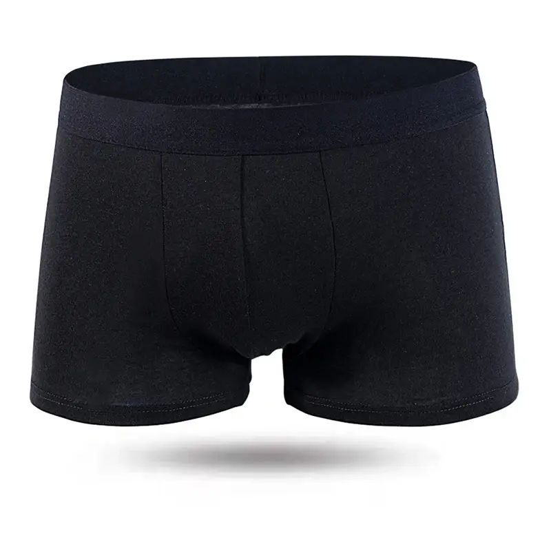 10Pcs Pack Men Panties Solid Color Underwear Male Brand Boxer And Underpants For Homme Luxury Set Shorts Box Slip Kit — image 3