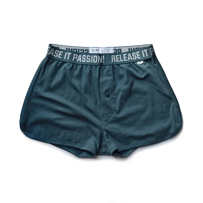 Intimo Uomo Mutandine Pantaloncini Uomo Intimo Cotone Boxer Tinta unita Cuecas Masculinas Home Boxers Pantaloncini Ropa Interni Hombre