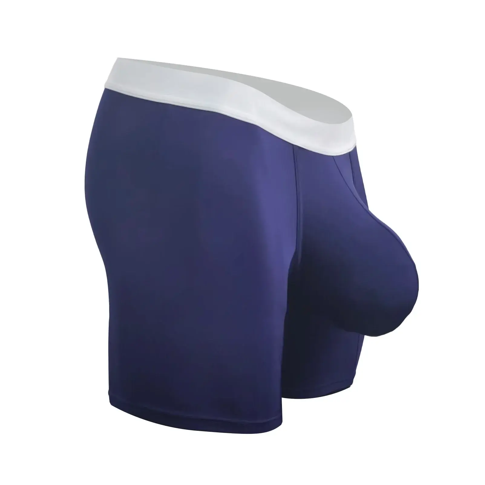 Herren-Boxershorts aus Eisseide, tiefer U-Konvexbeutel, atmungsaktiv, kühl, schnell trocknend, Sport-Laufunterwäsche, Anti-Scheuern, nahtlose Unterhose — image 17