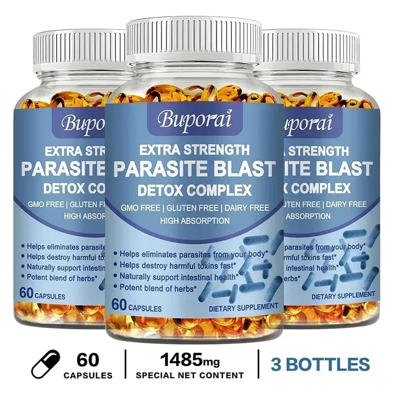 Parasite Blast Detox Complex - Eliminate Parasites Supports Intestinal Cleansing Enhance Immunity Promote Digestion — image 10