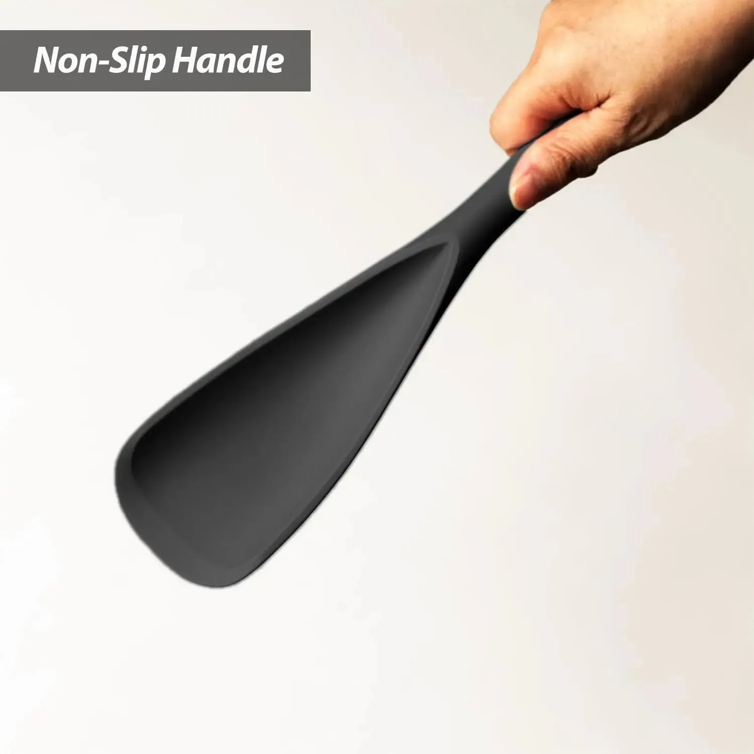 All-in-one silicone duckbill spatula heat-resistant cooking spoon salad server ice scoop and multi-functional spatula — image 3