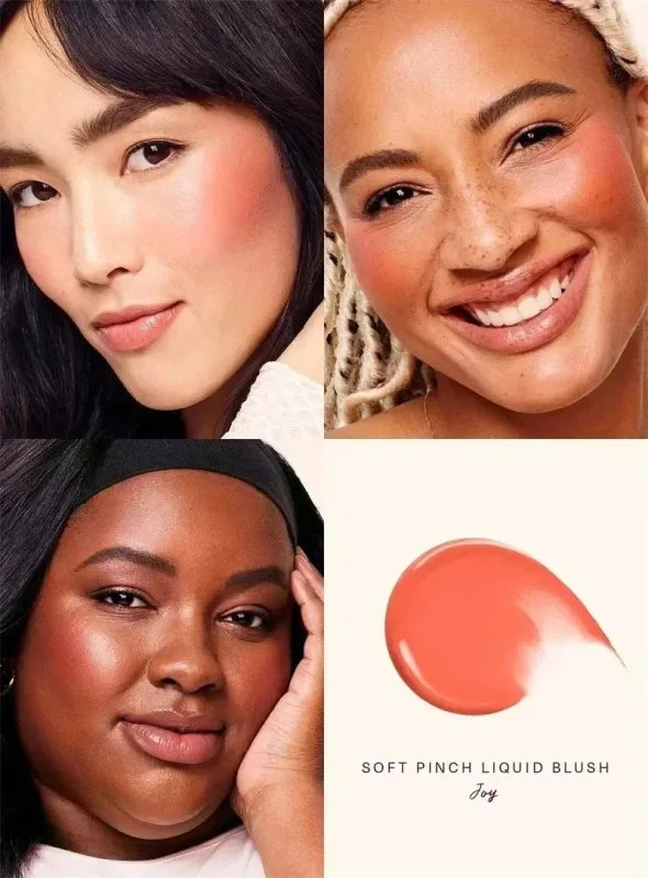 หายากความงามแต่งหน้า Cheek Blush Cream Blusher Stick Bliss ส่งเสริมลิปสติกใหม่ Happy Hope Worth Love ลิปกลอสยี่ห้อเครื่องสำอาง — image 38
