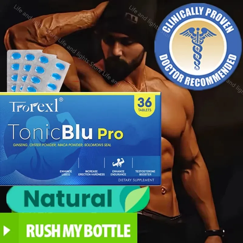 Trorexl-TonicBlu Pro Leistungsstarke, hochreine blaue Pillen, natürliche Ausdauerkapseln für Männer — image 1