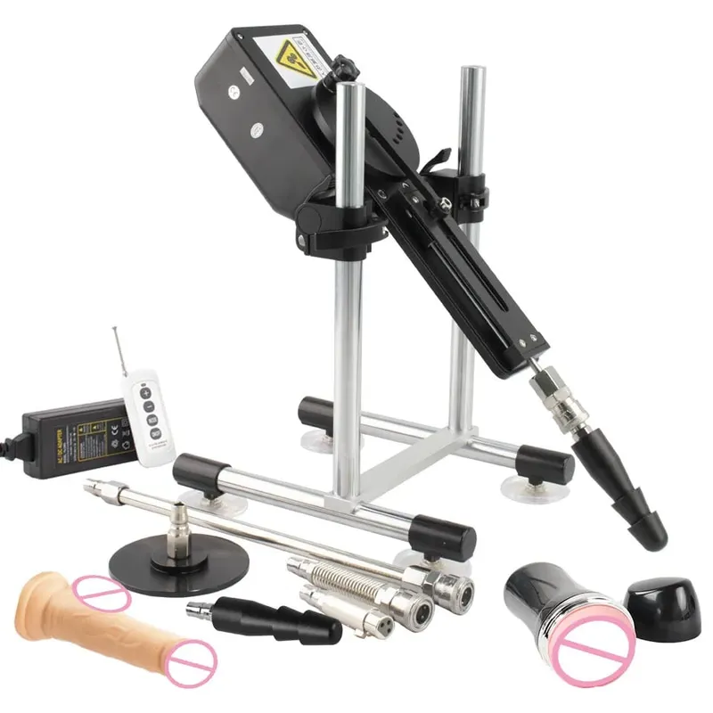 70W Automatic Telescopic SEX 3-9 ซม.ปรับจังหวะโลหะและDildoสิ่งที่แนบมาผู้ใหญ่ส่วนบุคคลสำหรับคู่ชายหญิง — image 22