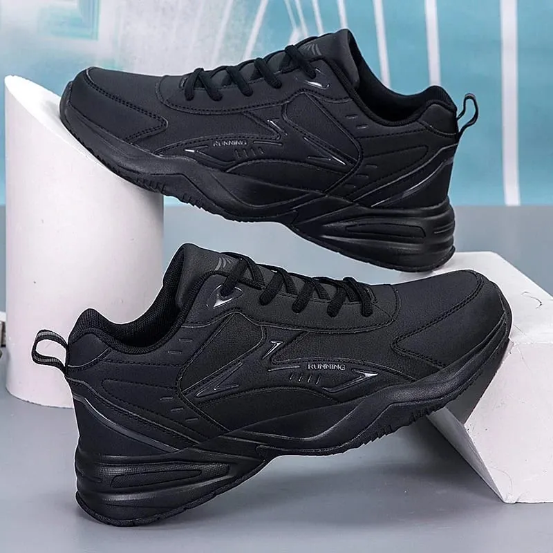Chunky Sneaker dla mężczyzn gruba podeszwa wszechstronna 2025 nowy trend siatka zasznurowana oddychające buty sportowe na co dzień zwiększone miękkie podeszwy — image 3