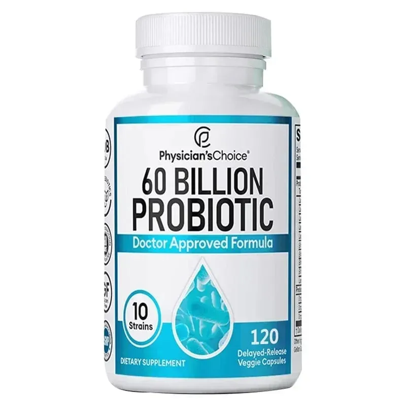 60 Billion Probiotics - Promotes Overall Digestive Health Immunity Gut Health Gas & Bloating Relief Acidophilus Supplement — image 8