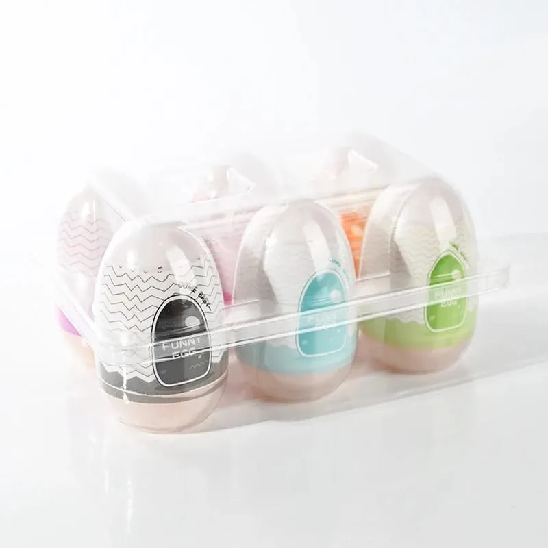 Cups Masturbator Ei Draagbare Stimulator Penis Massager Zacht Rubber Volwassen Speeltjes voor Mannen Realistische Vagina Pocket Kut — image 6