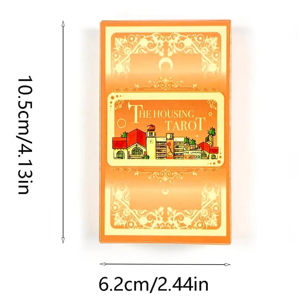 L'alloggiamento Tarocchi 78 carte Versione inglese Divinazione Giochi da tavolo Gioco di carte Riunioni di famiglia Intrattenimento Tarocchi — image 6
