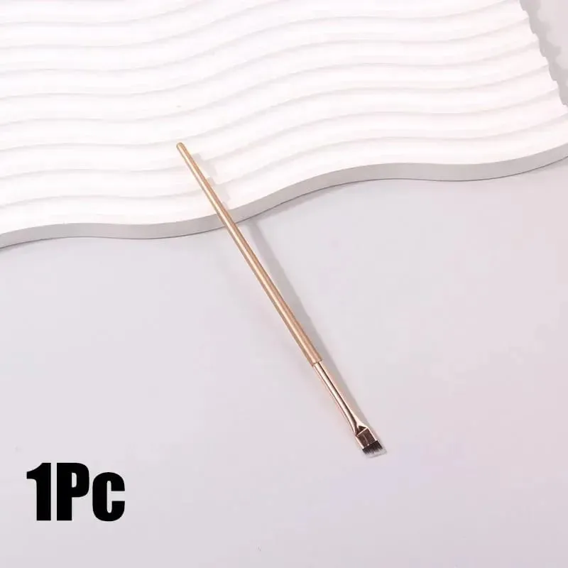 2/5 Stück Upgrade-Blade-Eyeliner-Pinsel, ultradünn, feiner Winkel, flacher Augenbrauenpinsel unter den Augen, Platzieren Sie präzise Detailpinsel — image 8