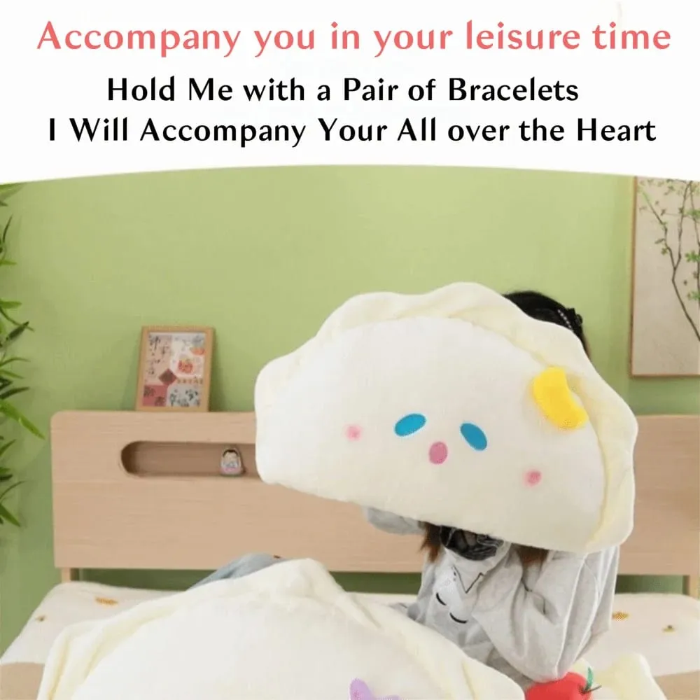 Cute 50cm Plush Pillow Cartoon Moon Dumpling Doll Stars Cloud Doll Great Gift — image 4