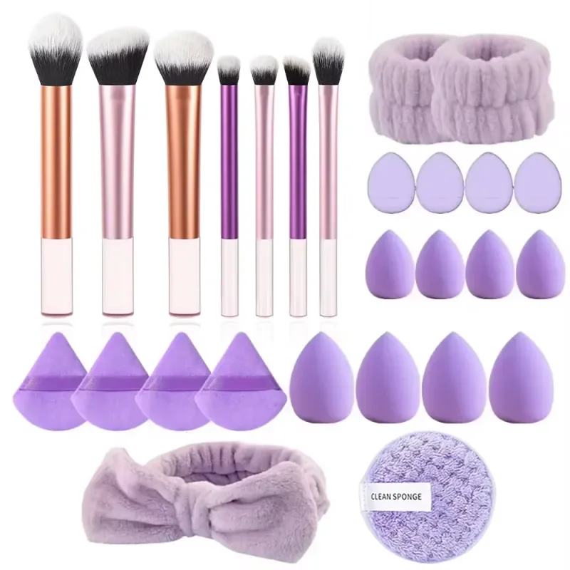 Make-up-Pinsel-Set, hochwertige synthetische Kabuki-Pinsel, Foundation, Concealer, Puder, Rouge, Blending, Gesicht, Lidschatten, Kosmetikpinsel, S — image 34