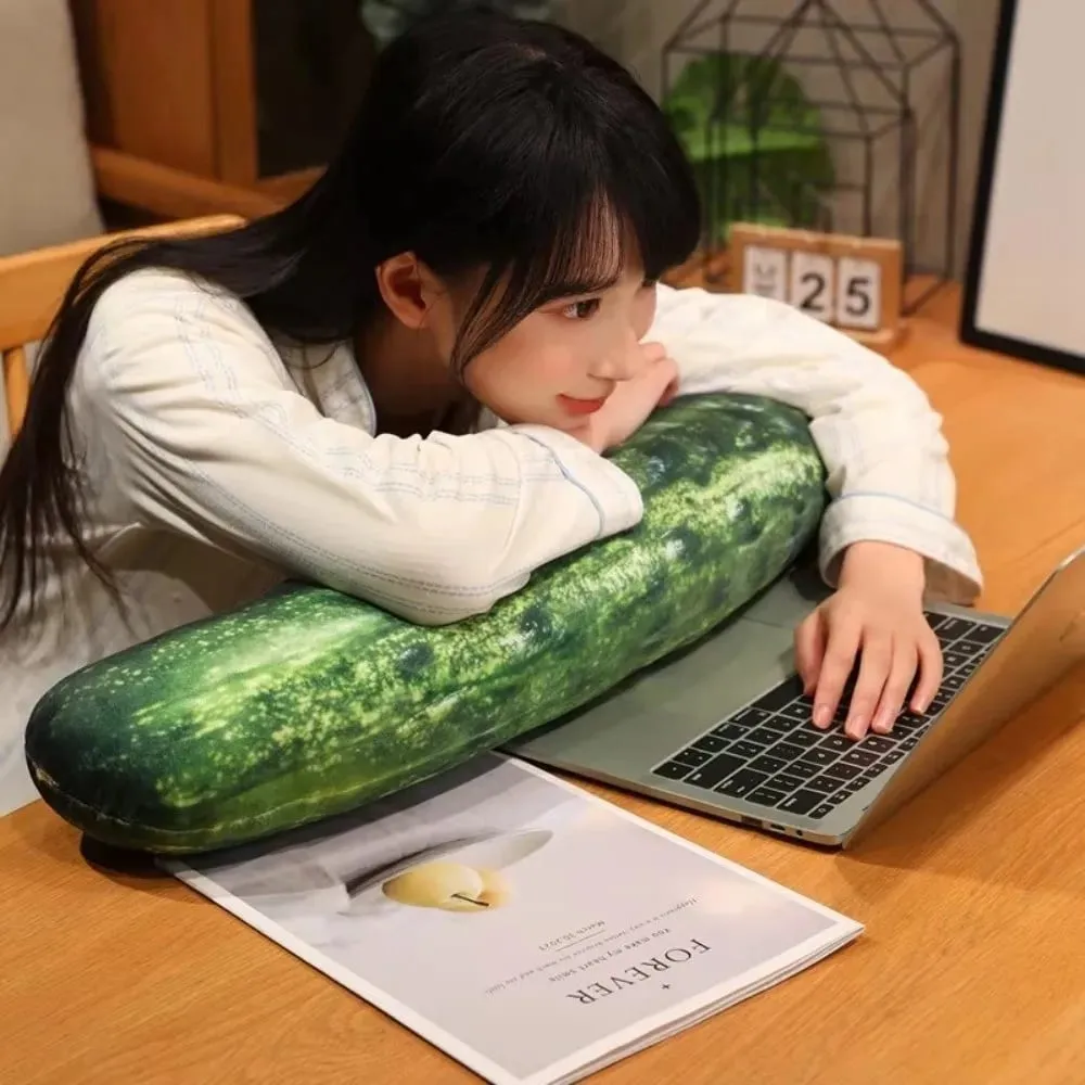 Kawaii Mjuk grönsakskudde Realistiska detaljer Simulering Grönsaksfylld Kreativ accent Mysig Veggie Mysigt Hem — image 8