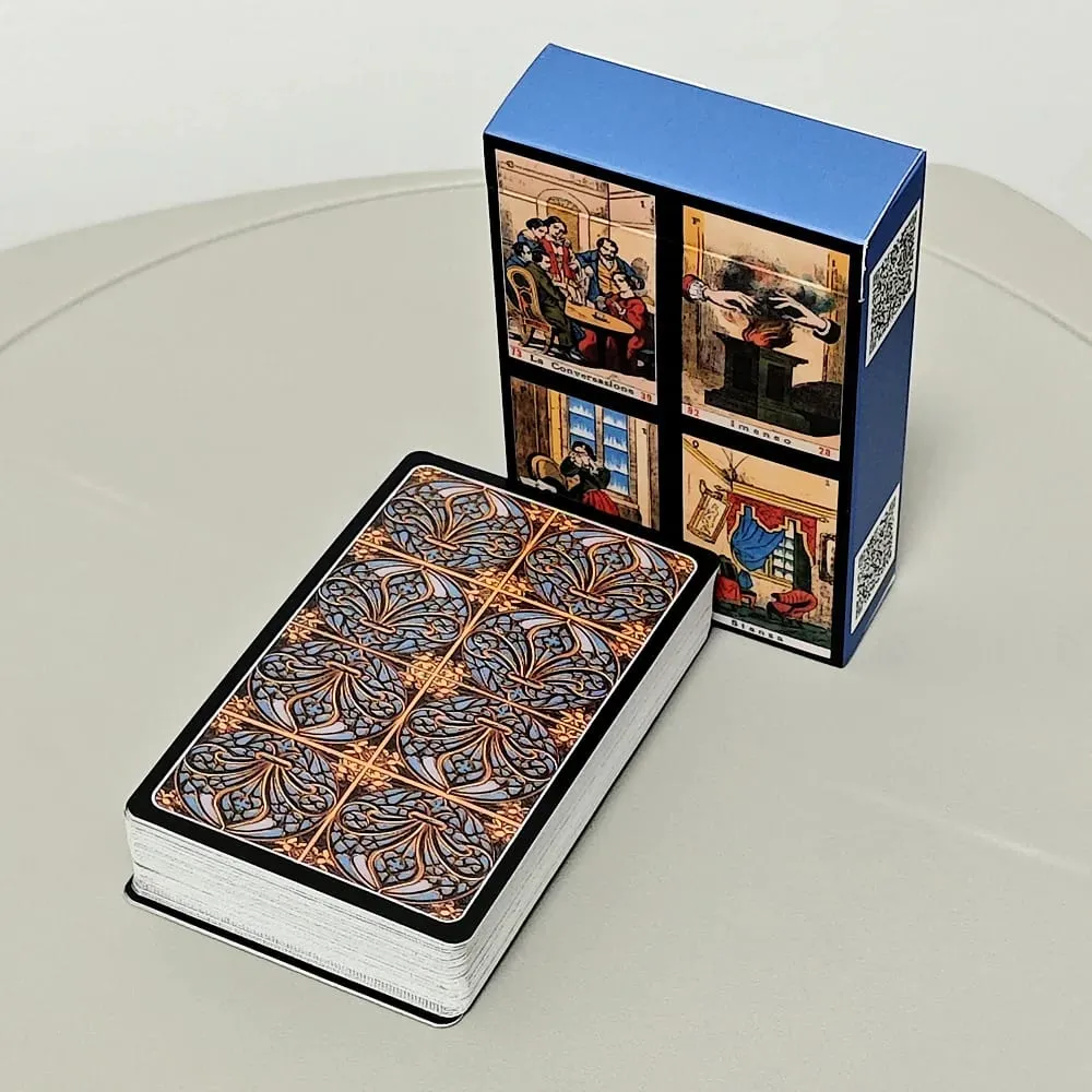 Oracle Sibyl 카드 매일 Oracle Deck Sibilla 파티 게임 카드 게임용 이탈리아어 데크 새해 선물 52 개/대 — image 4