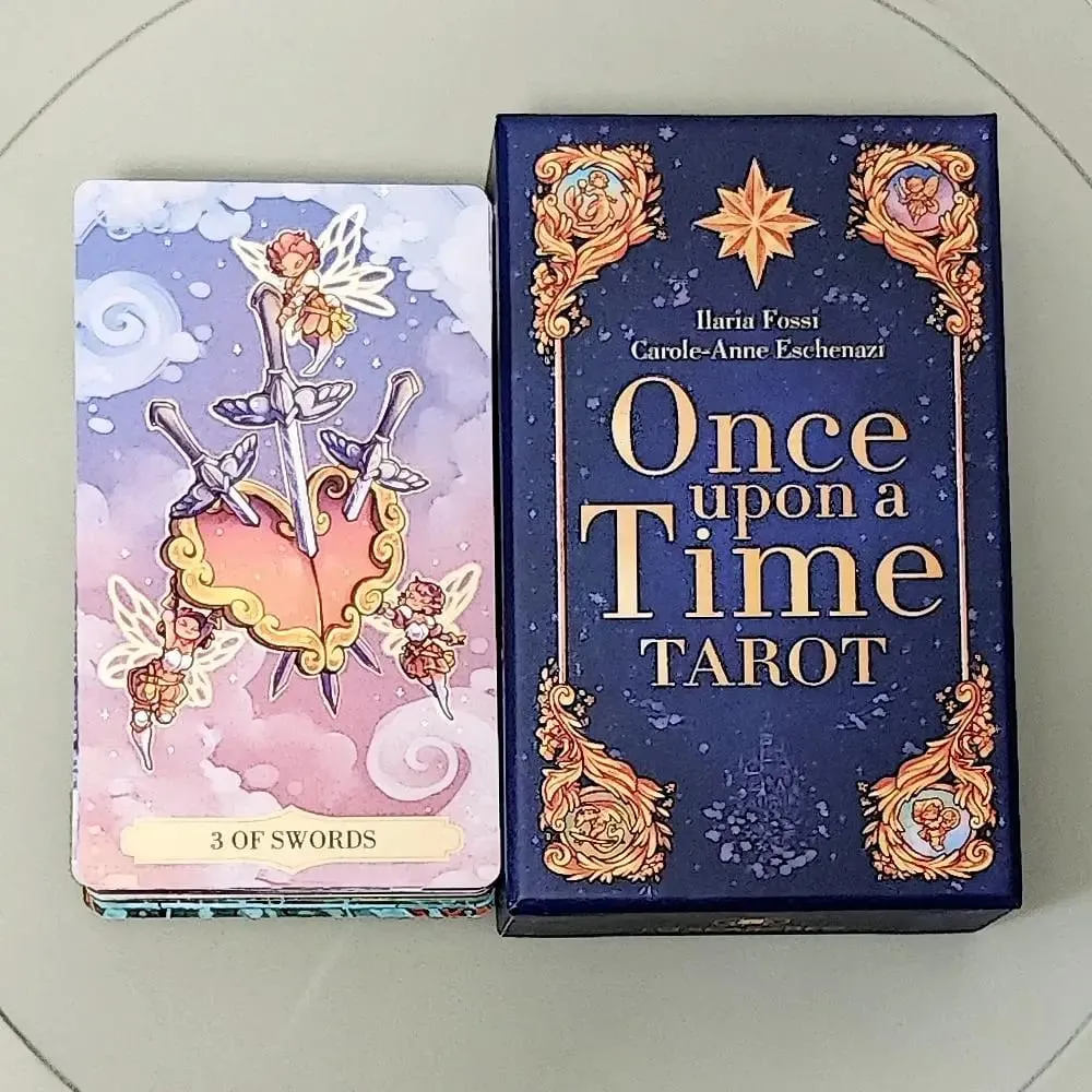 Once Upon A Time Tarot Deck 80 Pcs Tarot Cards (with 2 Special Cards) 12*7cm In Rigid Box