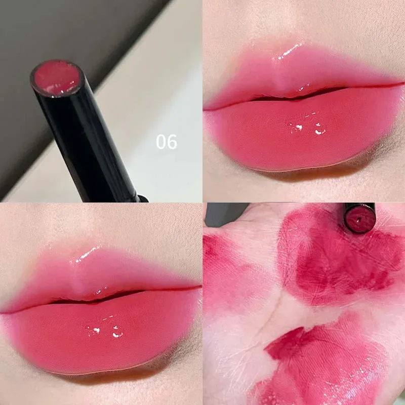 Le rouge à lèvres miroir a une texture lisse, une couleur riche et une formation de film qui ne sèche pas et ne coince pas, hydratant et pouty. — image 9