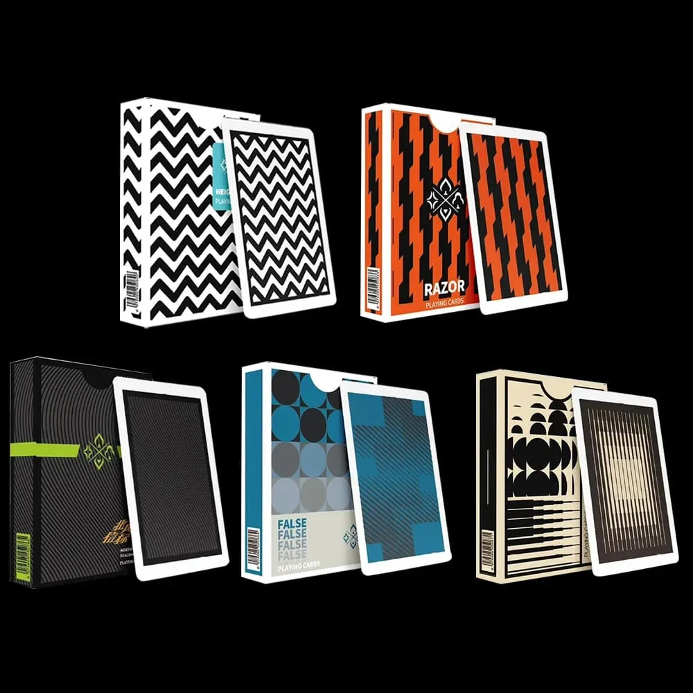 Stylish Creative Collection Cardistry Playing Cards Standard Deck of Cards Paper Poker for Family Games Parties Gatherings — image 1