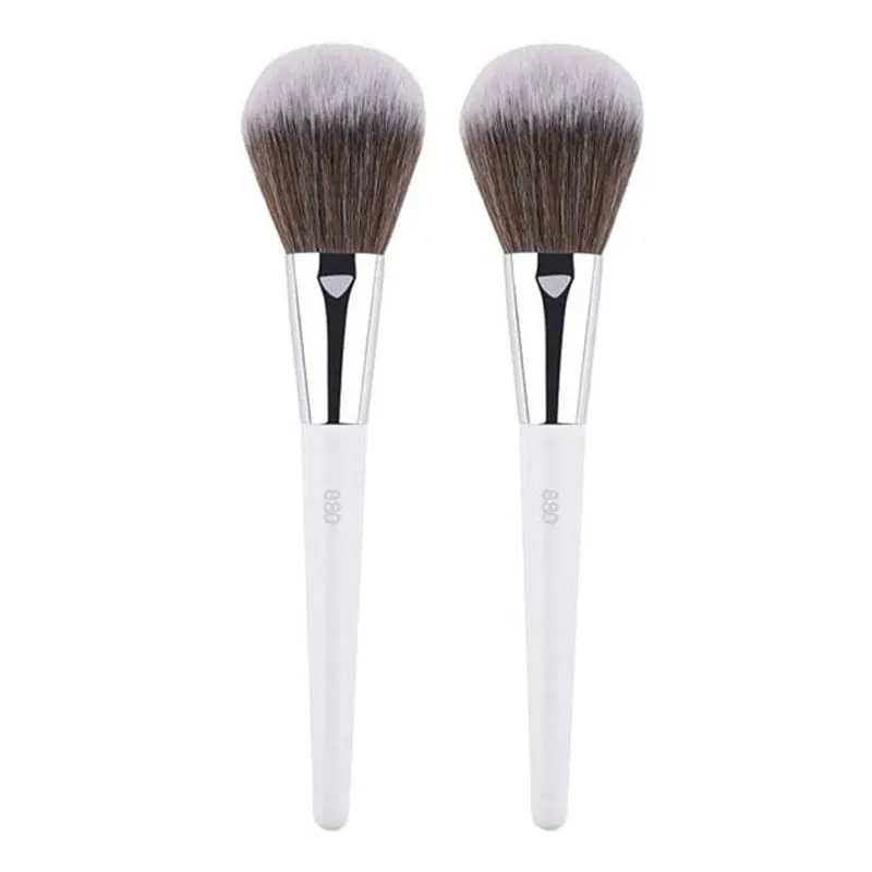 1pc Weiß Pulver Make-Up Pinsel 3D Flüssige Foundation Basis Make-up Pinsel Lidschatten blending Detail Gesicht Auge Concealer schönheit werkzeug — image 32