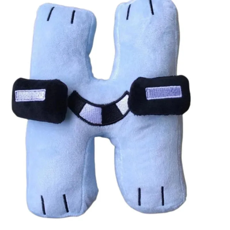 น่ารัก A-Z ตัวอักษรสีแดงหมอน Plush Soft Letter ตุ๊กตาตุ๊กตาเด็กการศึกษาการเรียนรู้ของเล่นของขวัญ — image 39