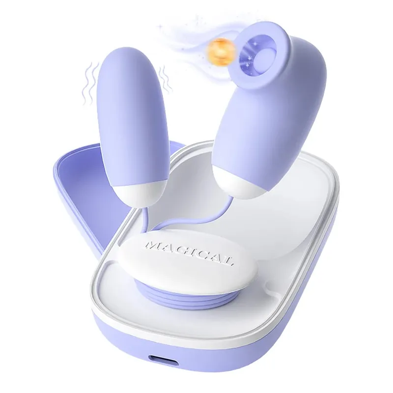 Magic Box klitorální sací vibrátor s vibračním vajíčkem G bodový stimulátor odsávání bradavek 12rychlostní vaginální kuličkové sexuální hračky pro ženy — image 8