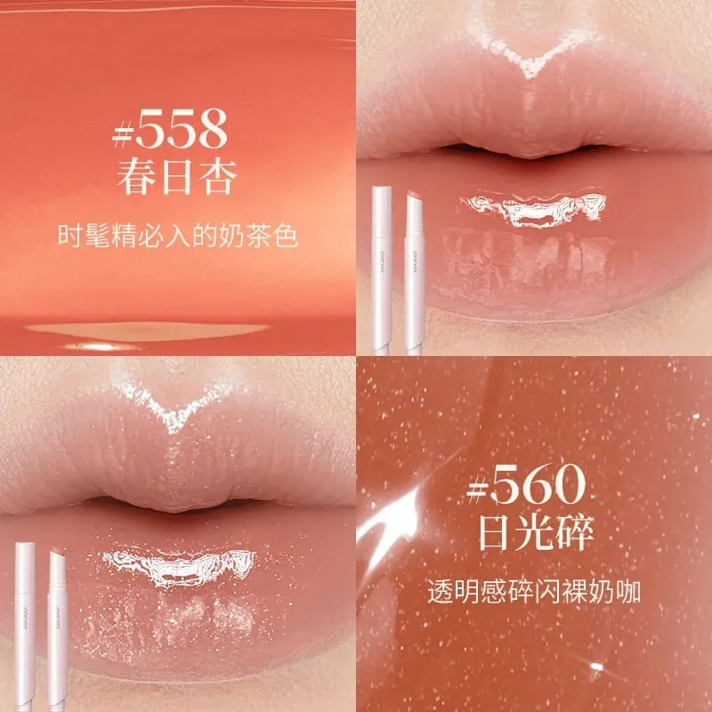 Joocyee primavera roaming tudo em caixa de presente brilho labial sólido multi uso boca gelada batom vermelho perfume creme fragrância névoa presente — image 5