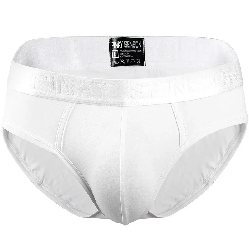 Pinky Seaso Marke Bestseller Sexy Dreieck Hosen Modal Dünne Einfarbig Unterwäsche männer Modale Briefs Lüften Plus Größe Männer