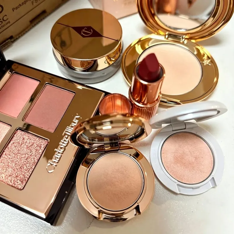 Charlotte Tilbury 100 ml 34 ml Fixierspray, 2-teiliges Set, mattes Fixierpuder, Ölkontrolle, Gesichtsreparatur, Honigpuder, Make-up-Geschenk — image 3