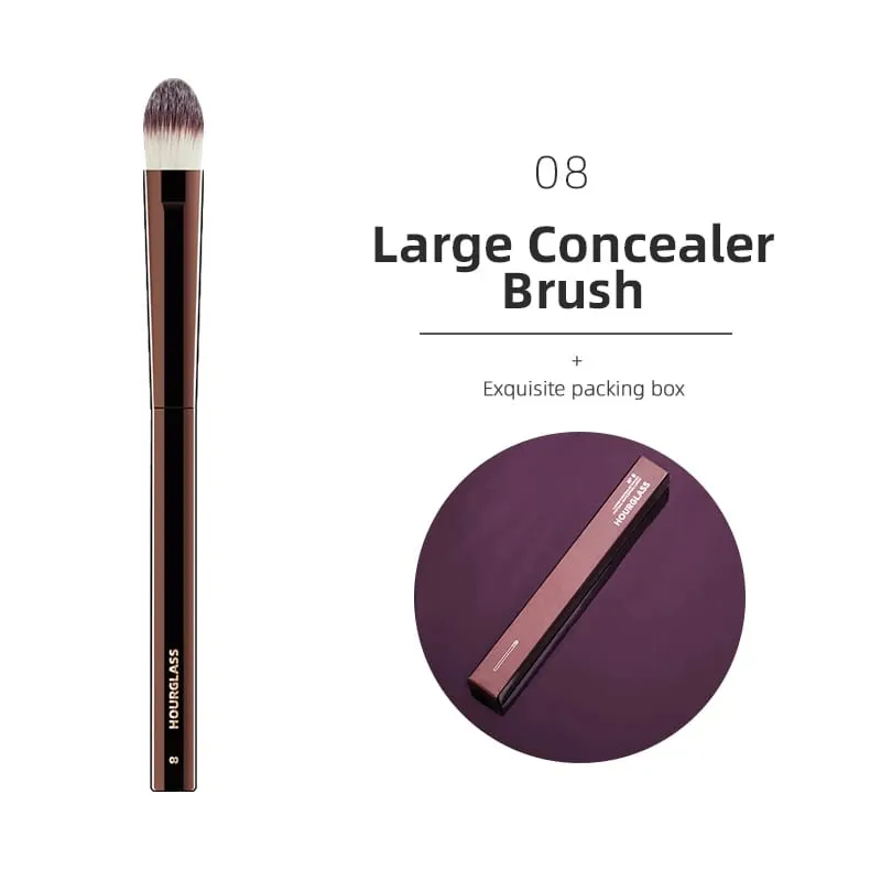 Hourglass Makeup Brushes Powder Foundation Concealer Blusher Bronzer Eye Shadow Eyebrow Eyeliner Sculpting Brush — image 19