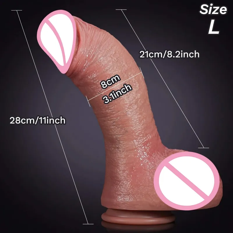 Duże realistyczne silikonowe Dildo z przyssawką punkt G wibratory analne Strapon Dick Butt Plug Masturbat dorosłe zabawki erotyczne dla mężczyzny kobiety — image 13