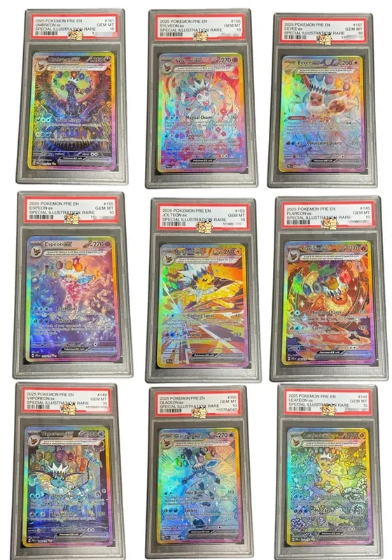 Proxy POKEMON PRE English PRISMATIC EVOLUTIONS #161 UMBREON ex Grado 10 Tarjeta de juguete de colección — image 18