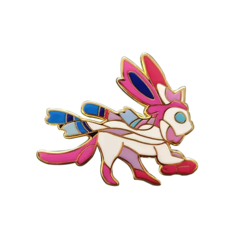 Pokemon Eevee Pikachu Enamel Pin Lapel Pins สำหรับกระเป๋าเป้สะพายหลังการ์ตูนป้ายเข็มกลัดน่ารักสำหรับเสื้อผ้าของขวัญเครื่องประดับสำหรับเพื่อน — image 9