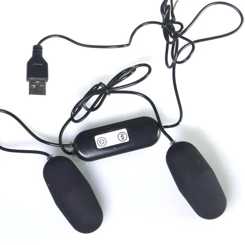 Vibrátor 12 vícerychlostní Jump Egg Vibrační stimulátor klitorisu USB Produkt pro dospělé Sexuální hračky Pro ženy Dámská masturbace