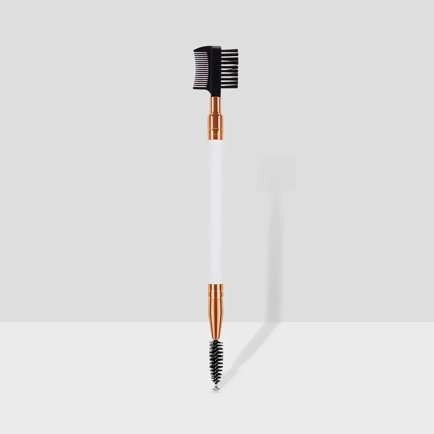 3/10 PC 1PC Doppelseitige Augenbraue Kamm Pinsel Schönheit Make-Up Pinsel Wimpern Applikator Professionelle Bilden Werkzeug — image 4