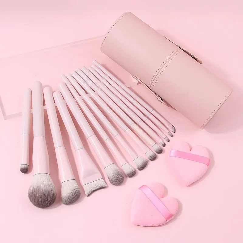 Σετ επαγγελματικού πινέλου μακιγιάζ Foundation Blush Eyeshadow Brush Contour Powder Brush Complete Makeup Tools Kit Travel Essent