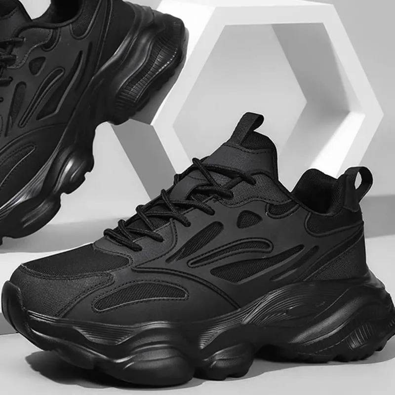 Scarpe da ginnastica sportive da passeggio di alta qualità da uomo di buone dimensioni 48 scarpe da corsa casual con piattaforma per uomo scarpe da esterno moda maschile — image 1