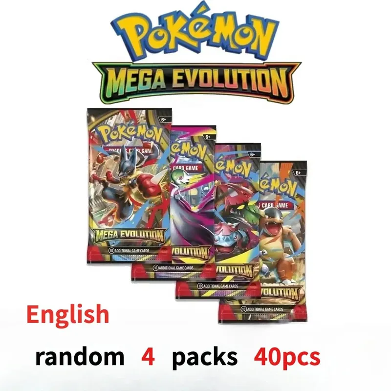 fun 40 Pieces Pokemon Card Pack 4 Sets Sun Moon Violet 151 English Trading Cards Collectible Toys Halloween Gift Fantasy Sci Fi — image 14