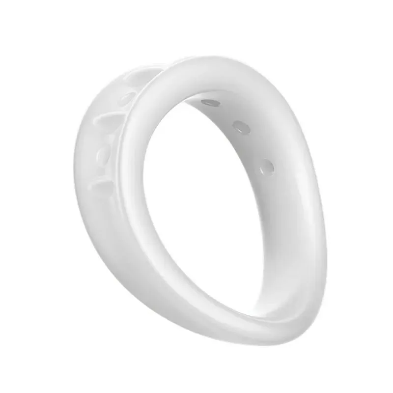 Anneau de pénis réutilisable, anneau de prépuce, manchon d'extension de pénis, Cage de chasteté masculine, retardement de l'éjaculation, jouets sexuels pour Couples d'hommes — image 1