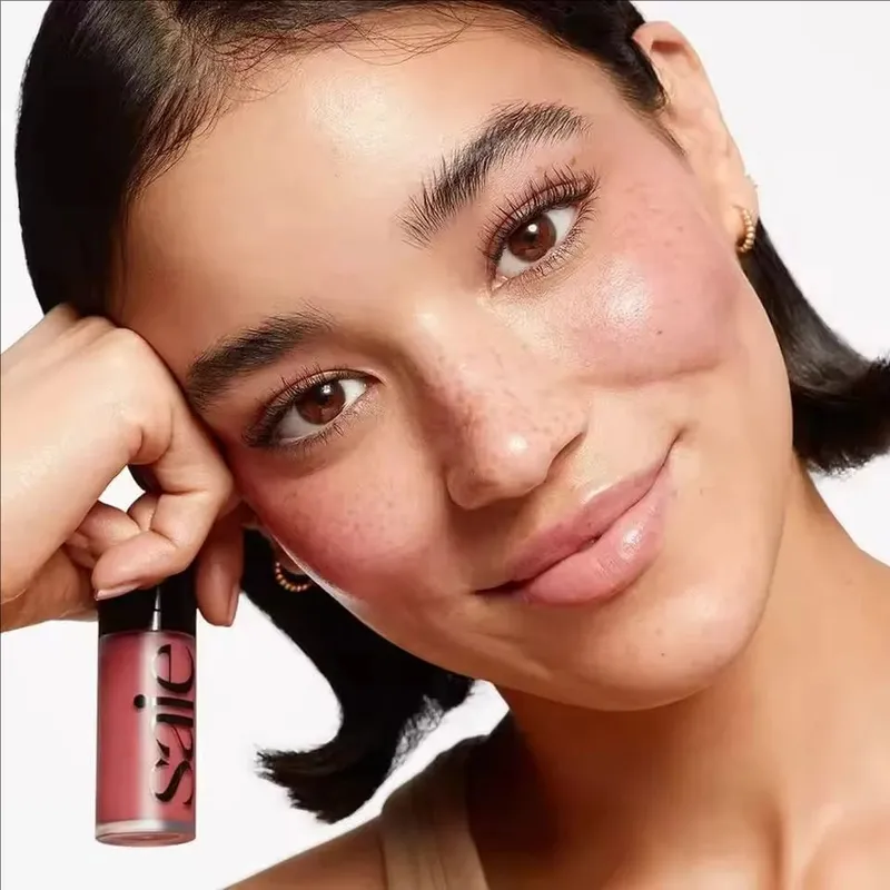 NEW Saie Glowy Super Gel Starglow/Liquid Blush Moisturize Makeup Base Highlighter for Dewy Makeup Hydrating Antioxidant Repaire — image 5